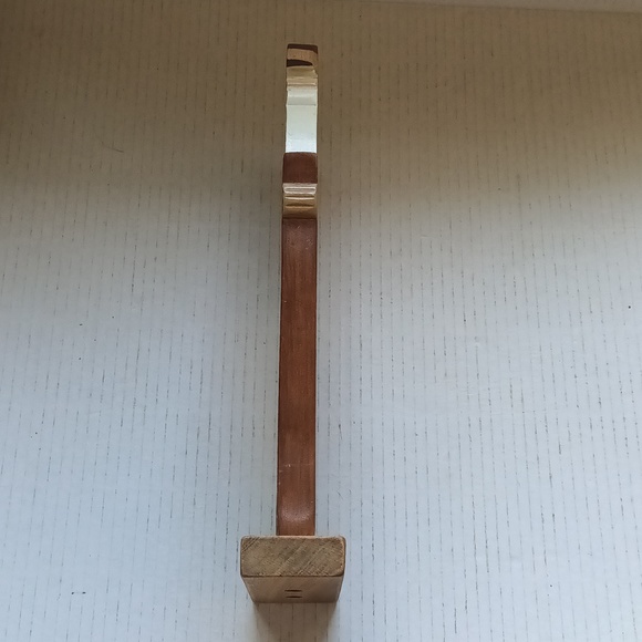 Folk Art Wood Grandeur Noel Rustic Santa Old Saint Nick Hand Painted Figurine - Picture 11 of 13